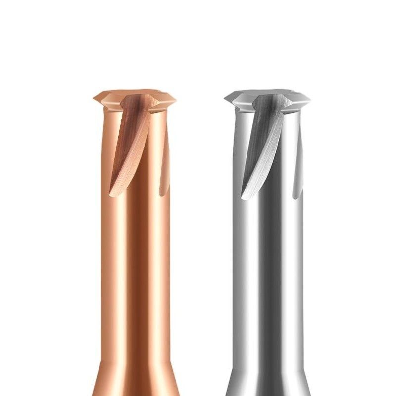 CNC 단일 치아 스레딩 끝 밀 Solid Carbide 4 플루트
