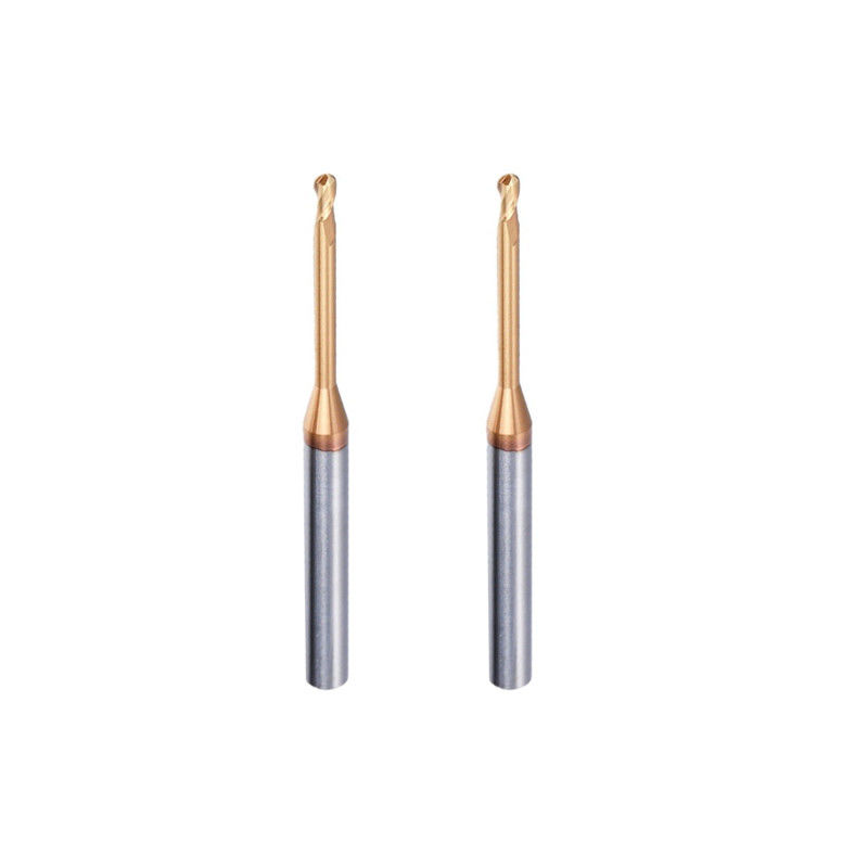 마이크로 딥 굴레 긴 목 밀링 컷어, 0.1mm 코너 반사 끝 밀링