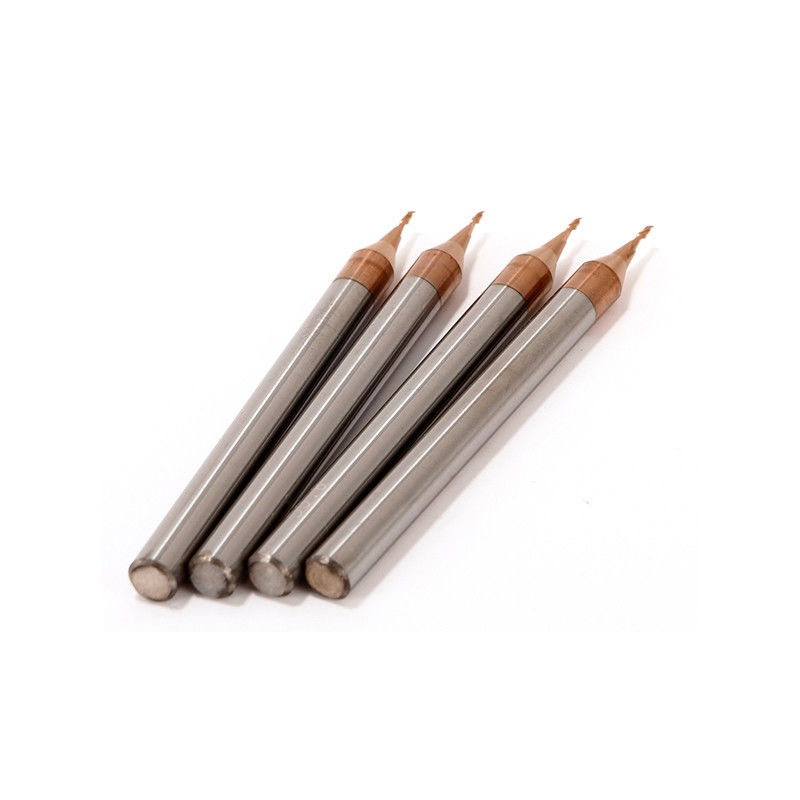 3mm 턱 마이크로 지름 끝 밀링 0.1mm 코너 반지름 50mm 전체 길이