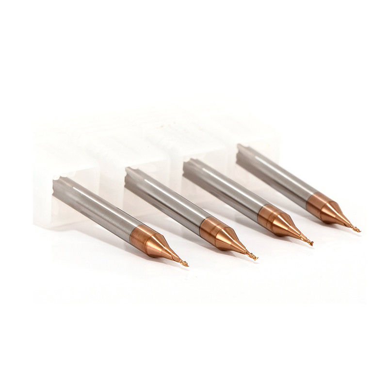 3mm 턱 마이크로 지름 끝 밀링 0.1mm 코너 반지름 50mm 전체 길이