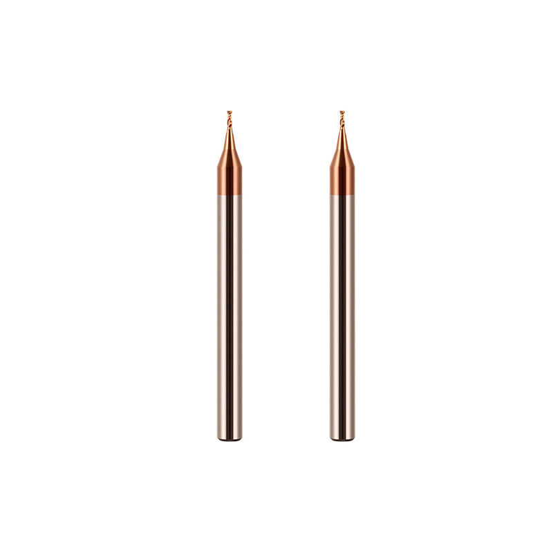 3mm 턱 마이크로 지름 끝 밀링 0.1mm 코너 반지름 50mm 전체 길이