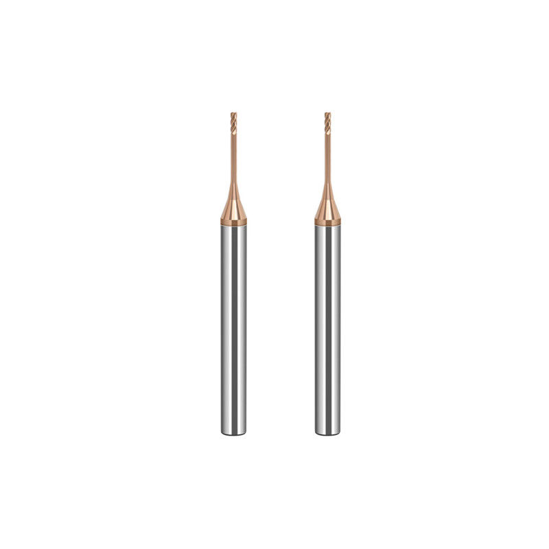 텅스텐 마이크로 지름 끝 밀 0.2mm 절단 가장자리와 함께 2.5mm 플루트 길이