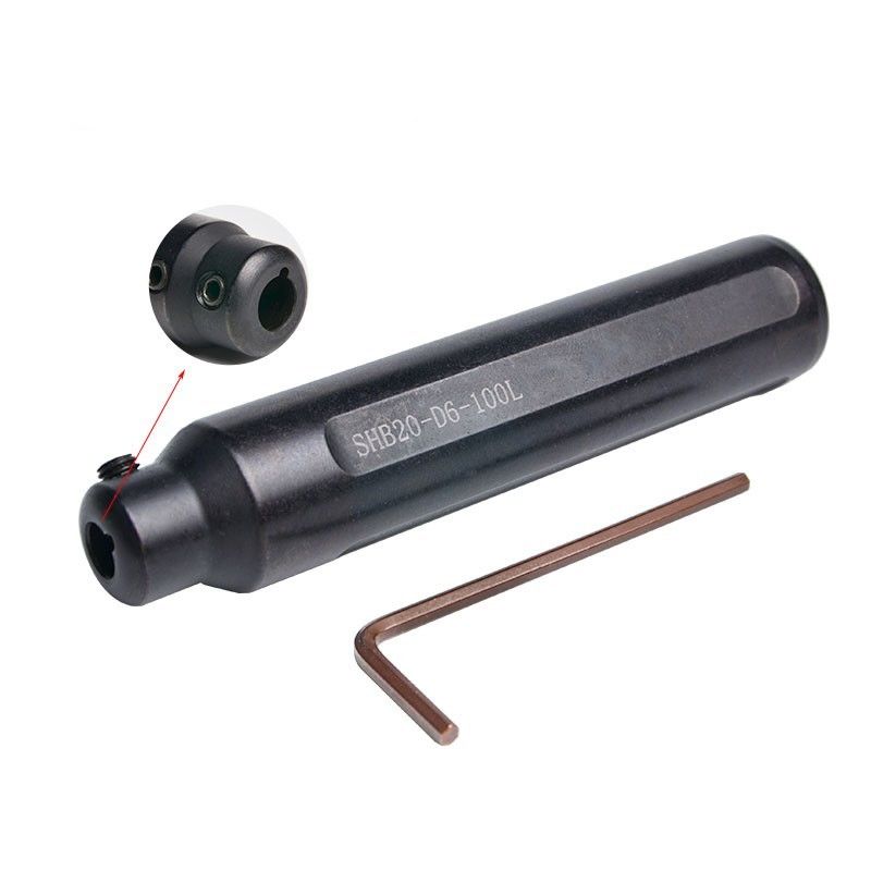 4.0mm-8.0mm 지름 탄화물 굴착 도구 SHB16-D6-L100 정밀 가공을위한 굴착 막 도구 보유자